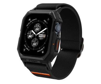 Opaska do smartwatchy Spigen Lite Fit ”Pro” Apple Watch (44 / 45 Mm) Matte Black